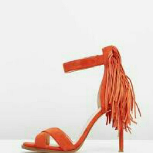 Nine West Shoes - Nine West Orange Heels